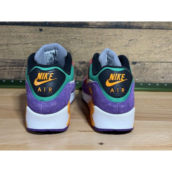 ?Nike Air Max 90 QS Viotech OG AM90 Men’s Sz 13 Red Orange Purple Suede Sneaker main image 5